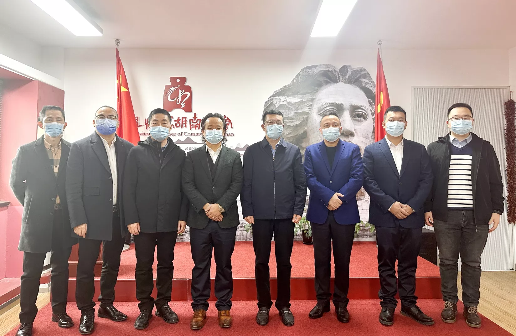 温州市政协副主席徐有平 带队来访我会考察指导工作